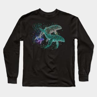 Whales Long Sleeve T-Shirt